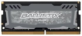   SO-DIMM DDR4 Crucial 8GB Ballistix Sport LT Gray Gaming Memory BLS8G4S26BFSDK