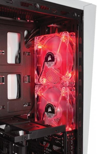 Корпус Miditower Corsair Carbide Series SPEC-ALPHA (CC-9011083-WW) white/red фото 5