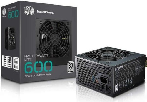 Блок питания Cooler Master 600W MasterWatt Lite 600 MPX-6001-ACABW-ES фото 6