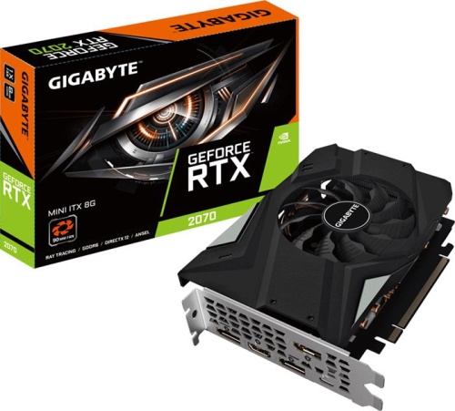 Видеокарта PCI-E GIGABYTE 8192Мб GeForce RTX 2070 GV-N2070IX-8GC фото 5