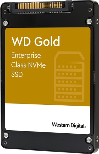 Накопитель SSD U.2 2.5 Western Digital 3840ГБ Gold NVMe WDS384T1D0D