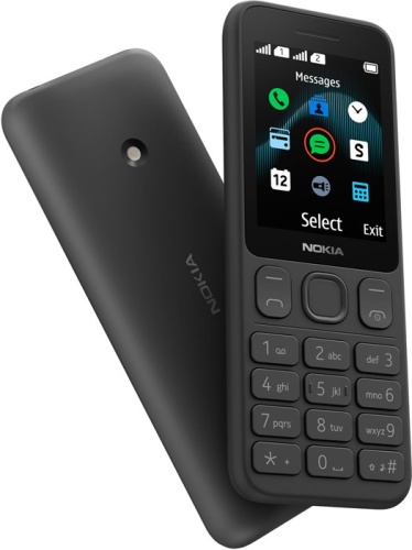 Сотовый телефон GSM Nokia 125 DS TA-1253 Black (16GMNB01A17) фото 2