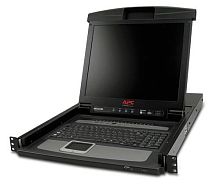 Оборудование KVM APC 17 Rack LCD Console with Integrated 16 Port Analog KVM Switch AP5816