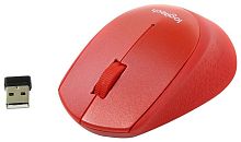 Беспроводная мышь Logitech M330 Silent Plus красный 910-004911