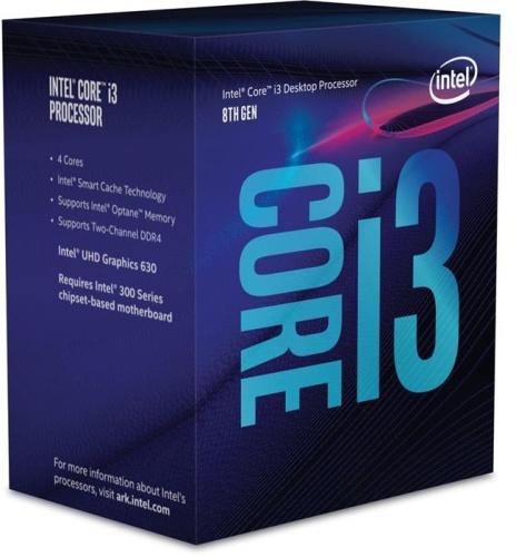 Процессор Socket1151 v2 Intel Core I3-8300 BOX BX80684I38300S R3XY