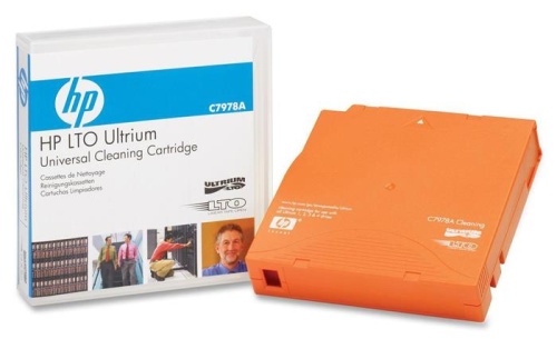 Носитель ленточный Hewlett Packard HPUltriumUniversalCleaningCartridge C7978A Носитель ленточный Hewlett Packard HPUltriumUniversalCleaningCartridge C7978A