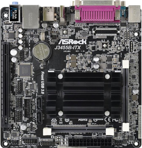 Мат. плата с CPU ASRock J3455B-ITX