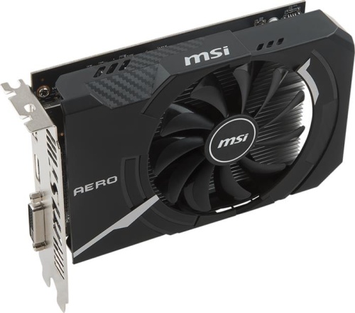 Видеокарта PCI-E MSI 4096Mb RX 550 AERO ITX 4G OC фото 2