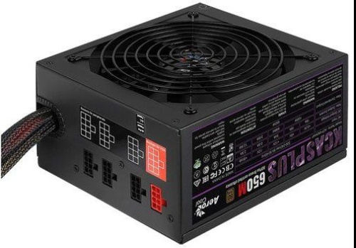 Блок питания Aerocool 650W KCAS-650M PLUS фото 2