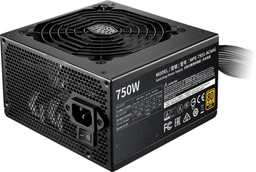 Блок питания Cooler Master 750W MWE Gold 750 V2 MPE-7501-ACAAG-EU