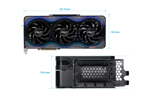 PALIT NE75090019R5-GB2020G RTX5090 GAMEROCK 32GB GDDR7 512bit 3-DP HDMI фото 6