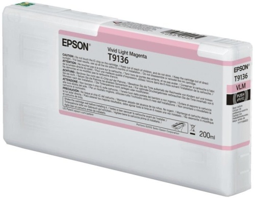 Оригинальный струйный картридж Epson T913600 Vivid Light Magenta C13T913600