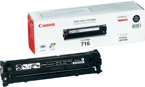 Оригинальный лазерный картридж Canon 716 Black 1980B002 Оригинальный лазерный картридж Canon 716 Black 1980B002