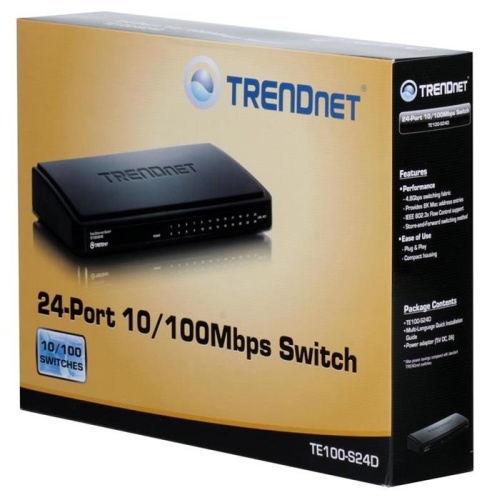 Коммутатор TRENDnet TE100-S24D фото 2 Коммутатор TRENDnet TE100-S24D фото 2