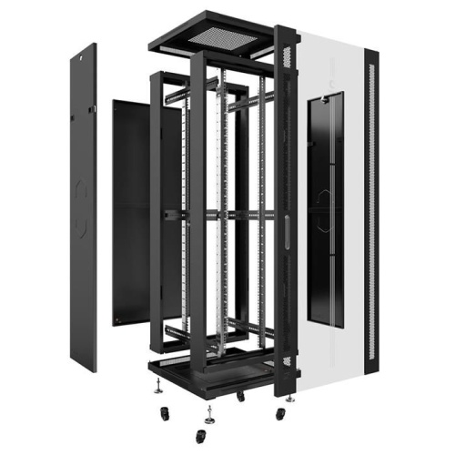 Шкаф телекоммуникационный Cabeus SH-05C-12U60/80-BK фото 4 Шкаф телекоммуникационный Cabeus SH-05C-12U60/80-BK фото 4