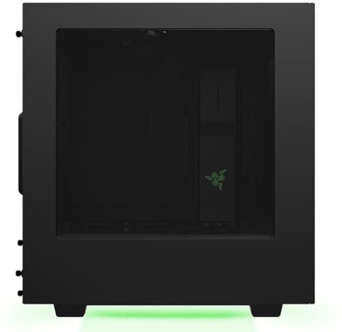 Корпус Miditower NZXT S340 Razer черный/зеленый CA-S340W-RA фото 7