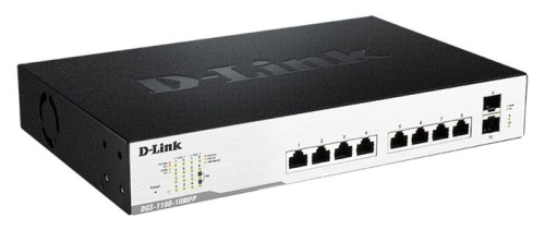 Коммутатор PoE D-Link DGS-1100-10MPP фото 2