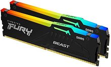 Модуль памяти DDR5 Kingston 32GB (Kit of 2) FURY Beast RGB KF560C40BBAK2-32