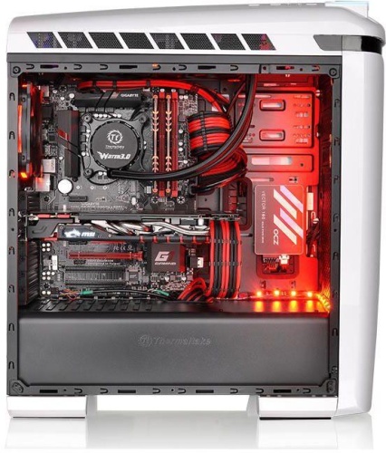 Корпус Miditower Thermaltake Versa C22 RGB белый/черный CA-1G9-00M6WN-00 фото 5