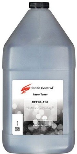 Тонер совместимый Static Control MPT10-1KG черный