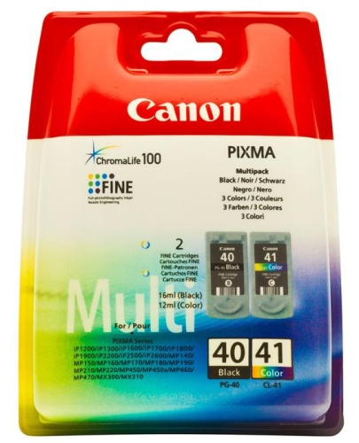 Набор струйных картриджей ориг. Canon PG-40/CL-41 Multi Pack 0615B036