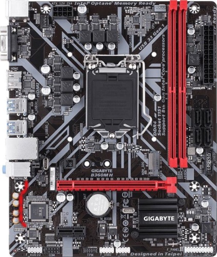 Мат. плата Socket1151v2 GIGABYTE B360M H