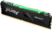 Модуль памяти DDR4 Kingston 8Gb Fury Beast RGB (KF436C17BBA/8)