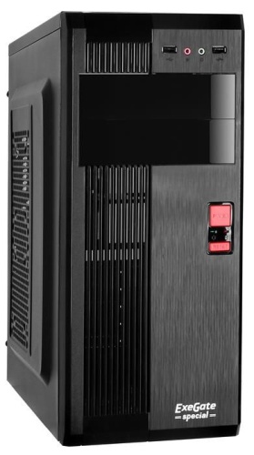 Корпус Miditower EXEGATE Special AA-325L Black EX271502RUS