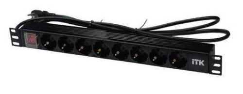 Блок распределения питания IEK ITK PDU PH12-7D1-P