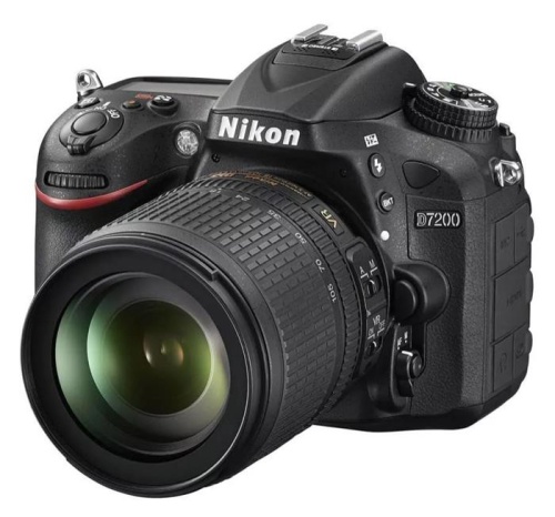Цифровой фотоаппарат Nikon D7200 черный VBA450K001 фото 4