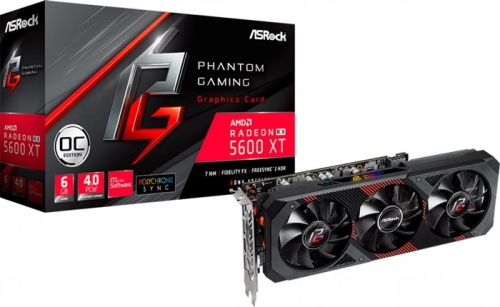 Видеокарта PCI-E ASRock 6144Mb RX 5600 XT 6GB RX5600XT PGD3 6GO RX5600XTPGD36GO фото 5