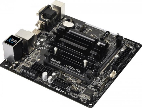 Мат. плата с CPU ASRock J4105-ITX фото 2