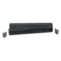 Опции к шкафам и KVM APC Rack PDU, Basic, 1U, 16A, 208/230V, (10)C13 and (2)C19 out; C20 in AP9559