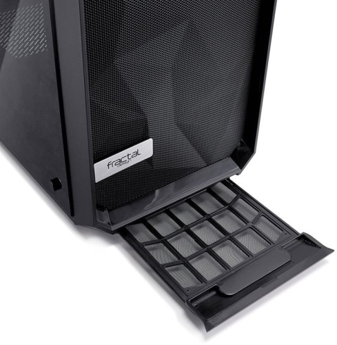 Корпус Miditower Fractal Design Meshify C Dark TG Black, Window фото 7