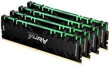 Модуль памяти DDR4 Kingston 32Gb (4x8Gb KIT) Fury Renegade RGB (KF436C16RBAK4/32)