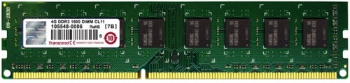 Модуль памяти DDR3 Transcend 4Гб TS512MLK64V6N Модуль памяти DDR3 Transcend 4Гб TS512MLK64V6N
