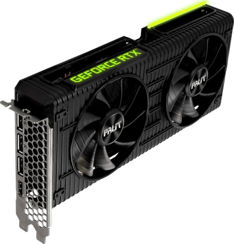 Видеокарта PCI-E Palit RTX 3060Ti 8GB DUAL OC V1 (NE6306TS19P2-190AD V1)