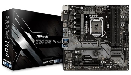 Мат. плата Socket1151v2 ASRock Z370M PRO4 фото 5