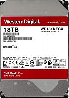 Жесткий диск SATA HDD Western Digital 18ТБ Red Pro WD181KFGX