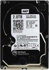   SATA HDD Western Digital 2 WD2003FZEX Black