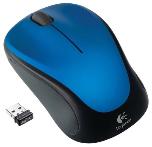 Беспроводная мышь Logitech Mouse M235 wireless Steel Blue NEW 910-003037 фото 2