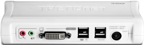 Переключатель KVM TRENDnet TK-204UK фото 2 Переключатель KVM TRENDnet TK-204UK фото 2