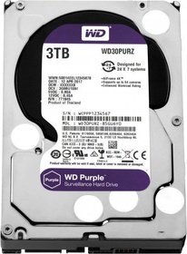   SATA HDD Western Digital 3Tb WD30PURZ Video Purple