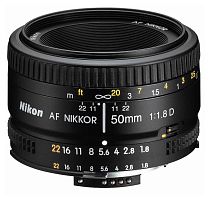 Объектив Nikon 50MM F1.8D AF JAA013DA