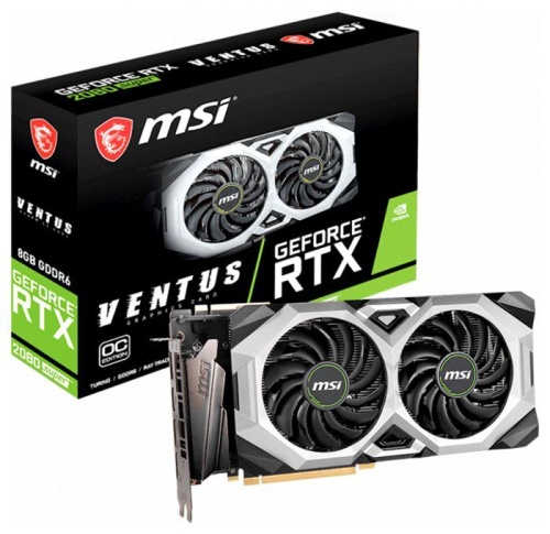 Видеокарта PCI-E MSI 8192Mb 2RTX 2080 SUPER VENTUS XS OC фото 5