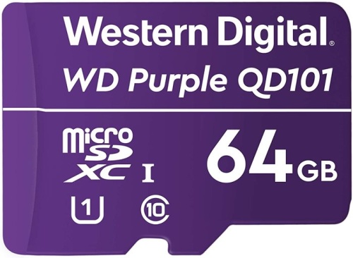 Карта памяти micro SDXC Western Digital 64Gb WDD064G1P0C