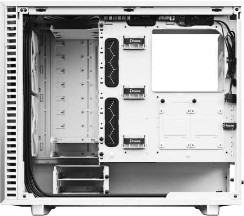 Корпус Miditower Fractal Design Define 7 White Clear TG фото 5