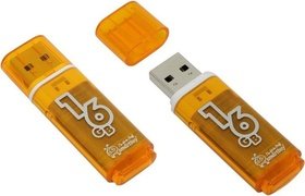  USB flash Smart Buy 16Gb Glossy Orange USB 2.0 (SB16GBGS-OR)