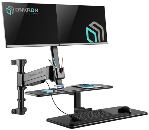 Кронштейн для монитора ONKRON W6G чёрная Кронштейн для монитора ONKRON W6G чёрная