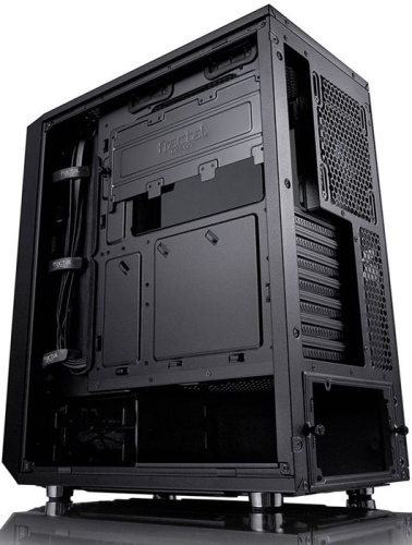 Корпус Miditower Fractal Design Meshify C Dark TG Black, Window фото 4